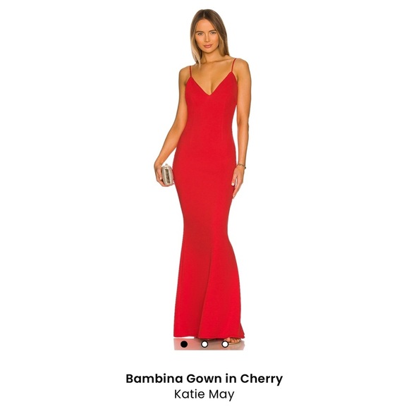 Katie May Bambina gown Cherry Maxi Dress size XS - Picture 1 of 11